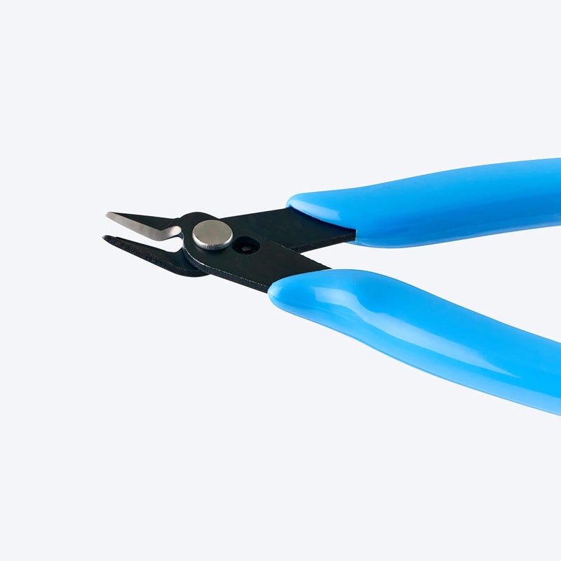 LB2 5 Inch Model Nipper, Plastic Model Tools for Beginners, Sharp Blade Gundam Nipper with Non-Slip Grip, Spure Cutter for Electronics, Gunpla Model Building, Jewelry (Sky Blue) - Image 3